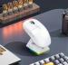 Ігрова бездротова миша Attack Shark X6 PAW3395 із зарядною базою Bluetooth Білий
